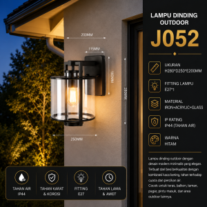 Lampu Dinding Outdoor J052