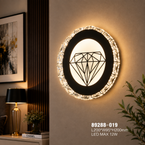 Lampu Dinding Kristal Modern 89288-019