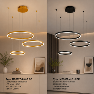 Lampu Gantung LED Modern MD9077-4+6+8
