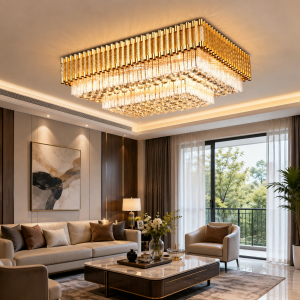 Lampu Plafon Kristal Modern 888037/85 x 65 cm