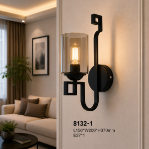 Lampu Dinding Modern 8132-1 BK
