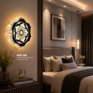 Lampu Dinding Kristal Modern 89287-009