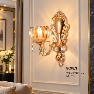 Lampu Dinding Kristal 8098/1