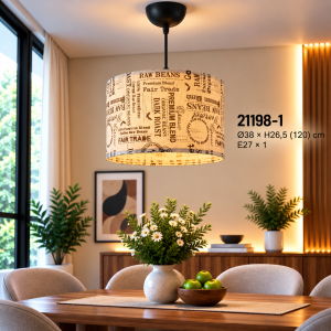Lampu Gantung Motif Coffee 21198-1