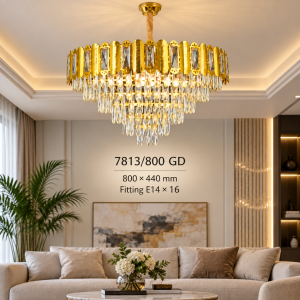 Lampu Gantung Kristal 7813/800 GD