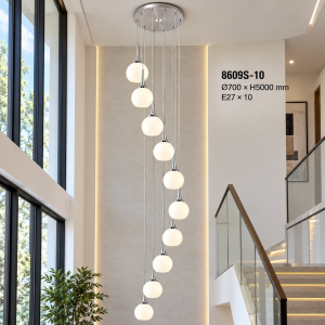 Lampu Gantung Void 10 Lampu 8609S-10
