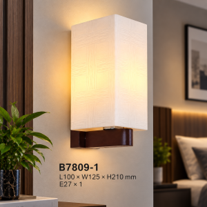 Lampu Dinding Kaca Modern B7809-1
