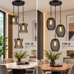 Lampu Gantung Jaring Besi 11201 & 11200 Series