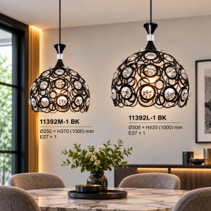 Lampu Gantung Kristal Modern 11392