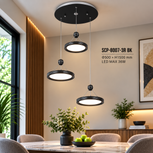 Lampu Gantung LED Modern 8007-3R