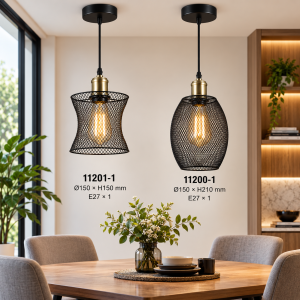 Lampu Gantung Jaring Besi 11201 & 11200