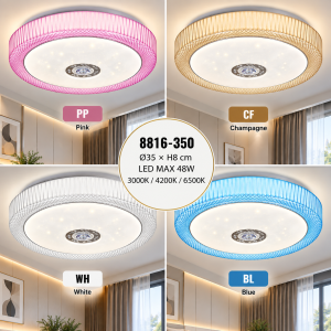 Lampu Plafon LED Akrilik Modern 8816-350