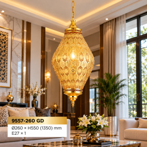Lampu Gantung Arabic Classic 9557-260 GD