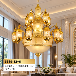Lampu Gantung Arabic Classic 6689-12+6