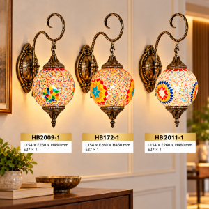 Lampu Dinding Turkish Mosaic