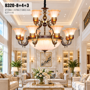 Lampu Gantung 8320-8+4+3