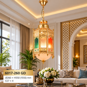 Lampu Gantung Moroccan 6017-260 GD