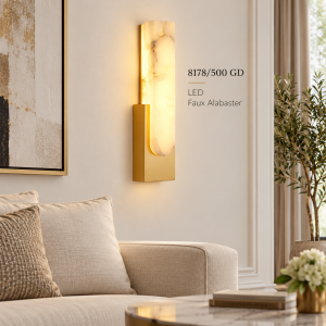 Lampu Dinding LED Faux Alabaster 8178/500 GD