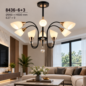 Lampu Gantung 8436-6+3