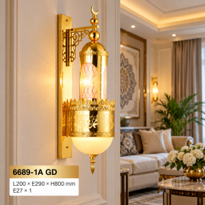 Lampu Dinding Moroccan 6689-1A GD