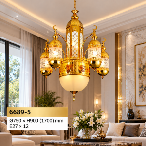 Lampu Gantung Arabic Classic 6689-5