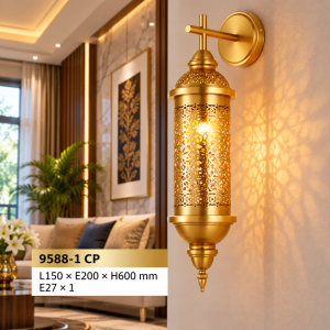Lampu Dinding Arabic Classic 9588-1 CP